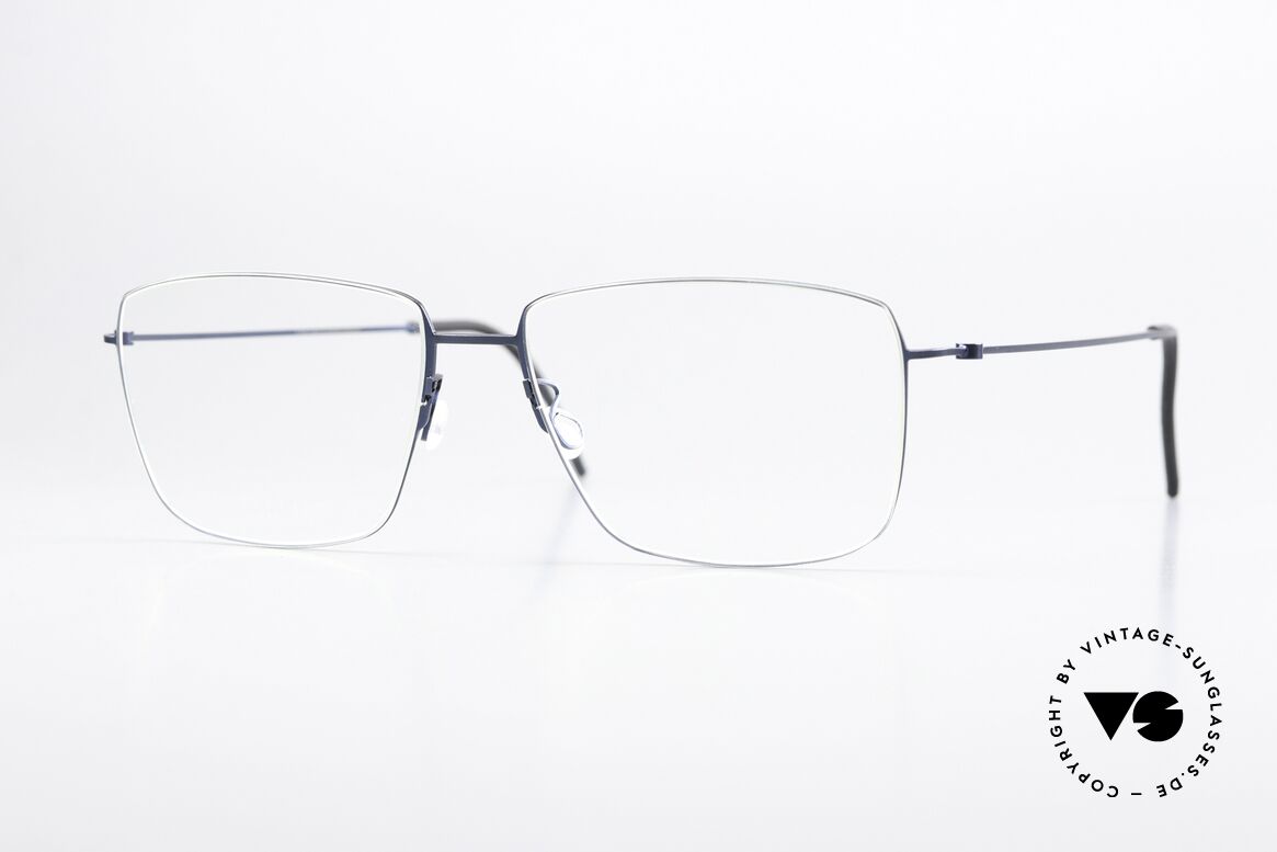 Lindberg 5508 Thintanium Dunkelblau In XLarge Passform, eckige Lindberg 5508 Thintanium Brille, Größe 56/16, Passend für Herren und Damen Lindberg 5508 Thintanium Dunkelblau In XLarge Passform, eckige Lindberg 5508 Thintanium Brille, Größe 56/16, Passend für Herren und Damen