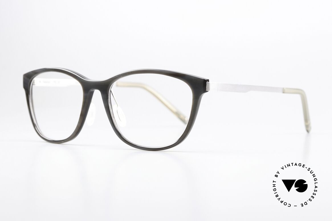 Hoffmann 1110SM Made in Germany Naturbrille, leichte Damenbrille und aus Naturmaterialien gefertigt, Passend für Damen