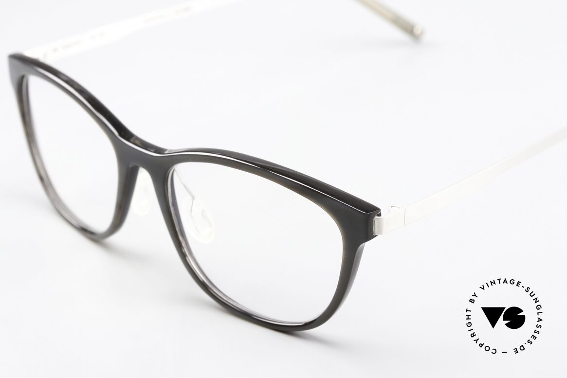 Hoffmann 1110SM Made in Germany Naturbrille, einzigartige Maserung & fühlbar herausragende Qualität, Passend für Damen