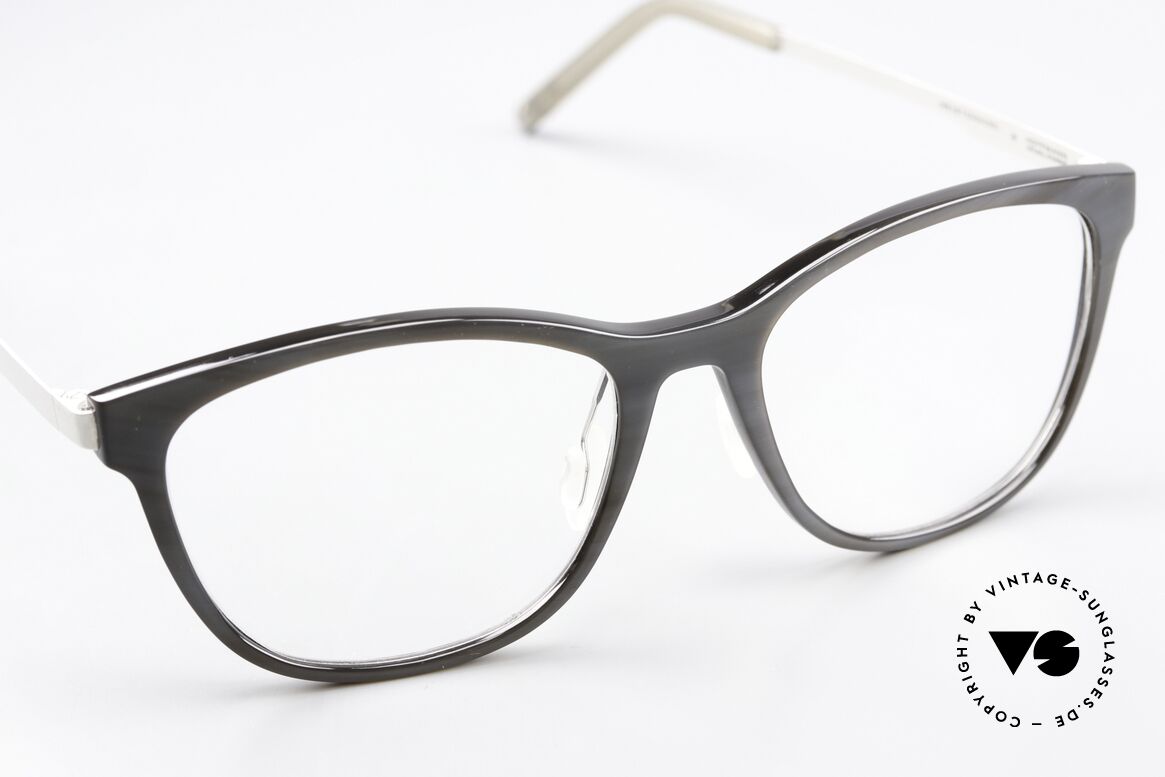 Hoffmann 1110SM Made in Germany Naturbrille, pures Understatement, denn komplett ohne Marken-Logo, Passend für Damen