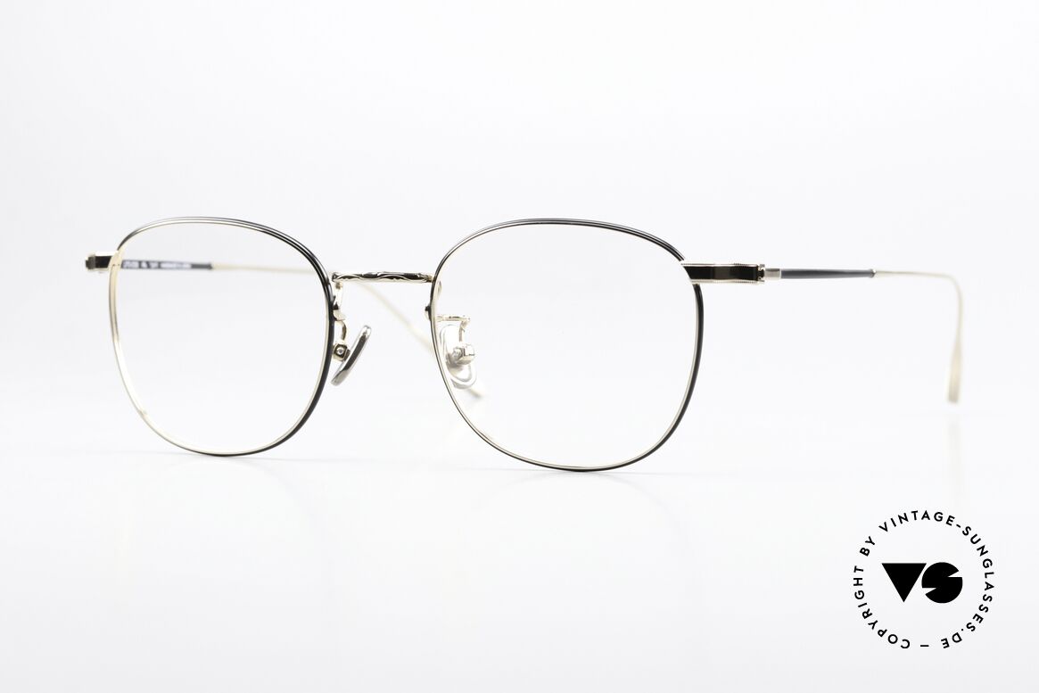 USh by Yuichi Toyama Nolan Brille Für Designliebhaber, USh by Yuichi Toyama Brille, Model Nolan, UFO-058, Passend für Herren und Damen
