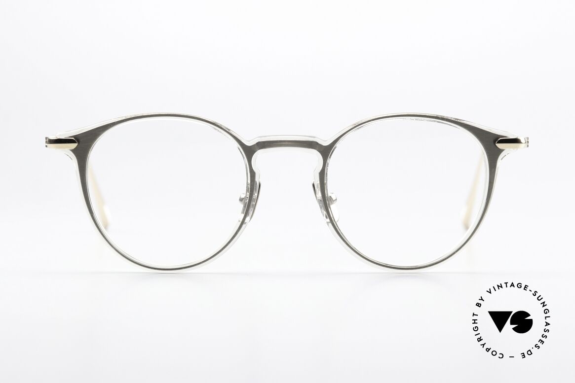 Yuichi Toyama Sarah Puristische Panto Brille, Yuichi Toyama Brille, Mod. Sarah, Gr. 45/21, col. 02, Passend für Herren und Damen