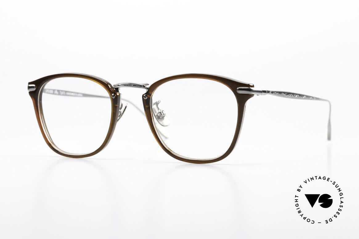 Yuichi Toyama Steven High-End Brille Aus Japan, Yuichi Toyama Brille, Steven, UFO-069 in Gr. 48/22, Passend für Herren und Damen