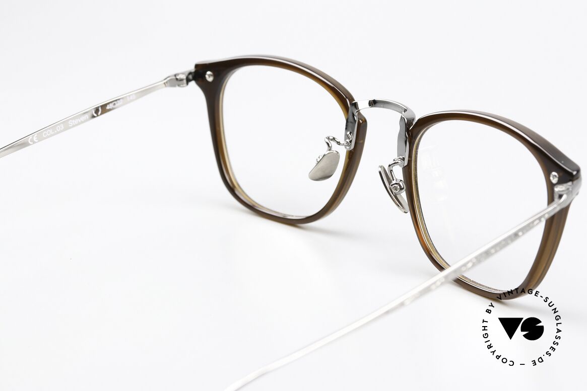 Yuichi Toyama Steven High-End Brille Aus Japan, ungetragenes Modell von 2017 (für Design-Liebhaber), Passend für Herren und Damen