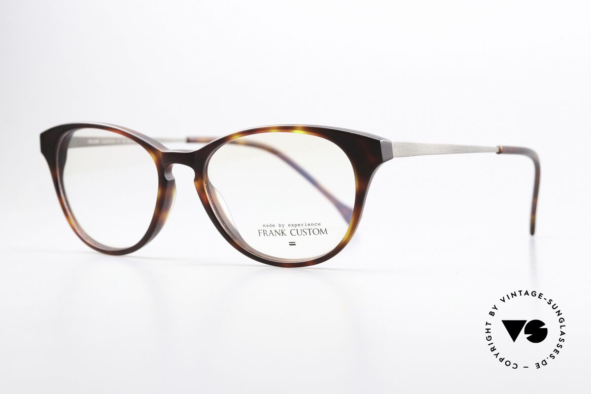 Frank Custom FA6111 Koreanische Insiderbrille, klassischer Brillenstil mit intelligenter Ästhetik, Passend für Damen