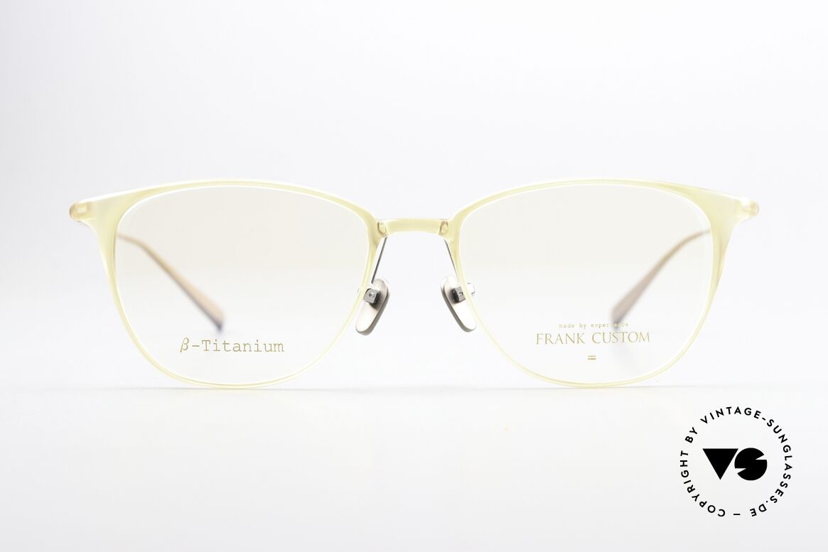 Frank Custom FT7119 Brille Mit Höchstem Komfort, die koreanische Brillenmarke in TOP-Qualität!, Passend für Damen