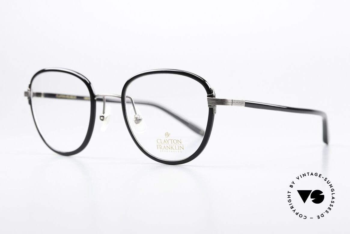 Clayton Franklin 620 Insiderbrille Made In Japan, Benjamin Franklin (Gründervater United States), Passend für Herren und Damen