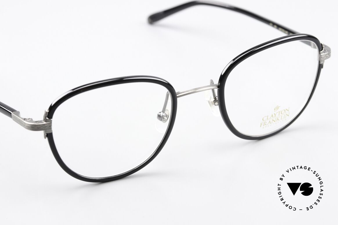 Clayton Franklin 620 Insiderbrille Made In Japan, Design Ästhetik mit japanischer Handwerkskunst, Passend für Herren und Damen