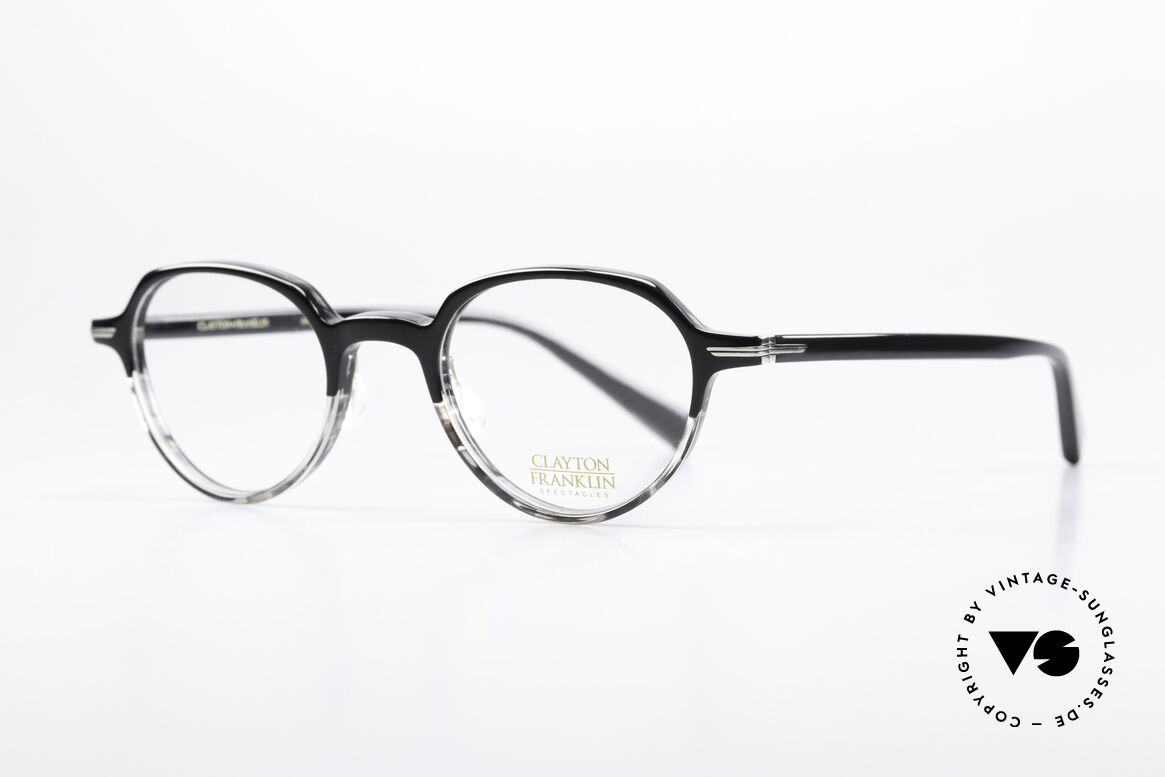 Clayton Franklin 759 Unisex Brille Made In Japan, Benjamin Franklin (Gründervater United States), Passend für Herren und Damen