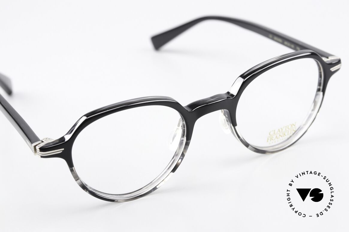 Clayton Franklin 759 Unisex Brille Made In Japan, Design Ästhetik mit japanischer Handwerkskunst, Passend für Herren und Damen