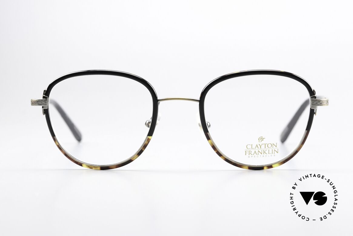 Clayton Franklin 620 Made In Japan Insiderbrille, u.a. benannt nach dem Erfinder der Bifokalbrille, Passend für Herren und Damen