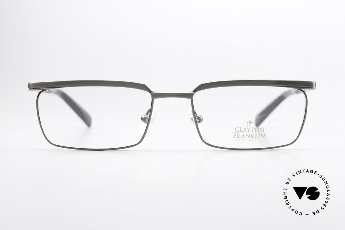 Clayton Franklin 567 Rahmen Antik Metall Stil, u.a. benannt nach dem Erfinder der Bifokalbrille, Passend für Herren und Damen