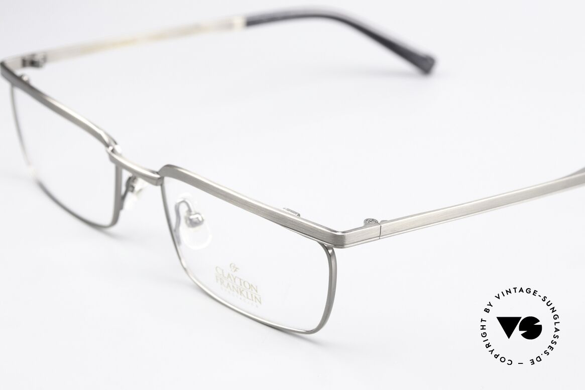 Clayton Franklin 567 Rahmen Antik Metall Stil, https://claytonfranklineyewear.com/pages/about, Passend für Herren und Damen