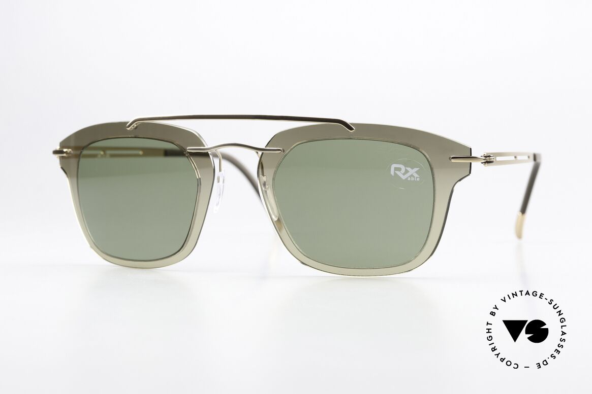 Silhouette 8690 Titanium Plastik Kombination, Silhouette Sonnenbrille; Modell 8690, 20, 6253, Passend für Herren und Damen