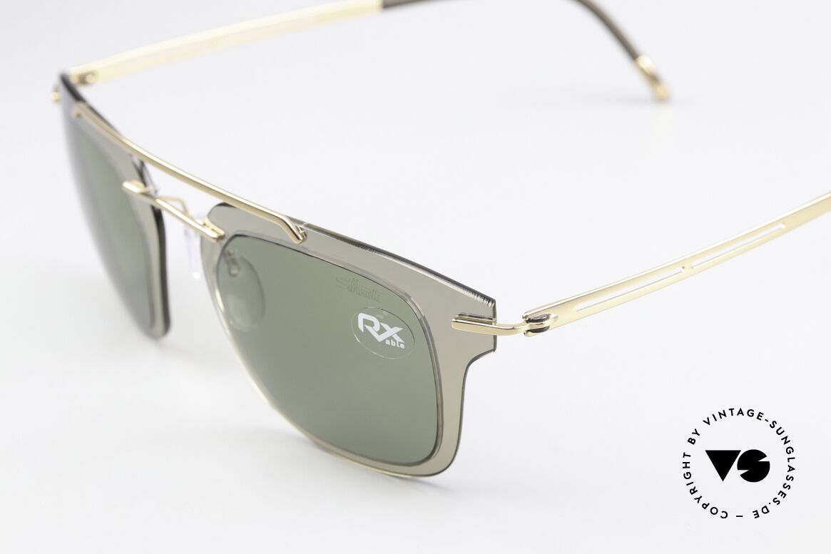 Silhouette 8690 Titanium Plastik Kombination, Titanium-Rahmen mit Kunststoff-Glasfassungen, Passend für Herren und Damen