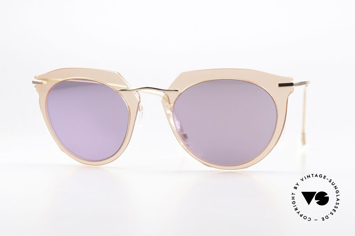 Silhouette 9909 Minimalistische Sonnenbrille, leichte, minimalistische Silhouette Sonnenbrille, Passend für Damen