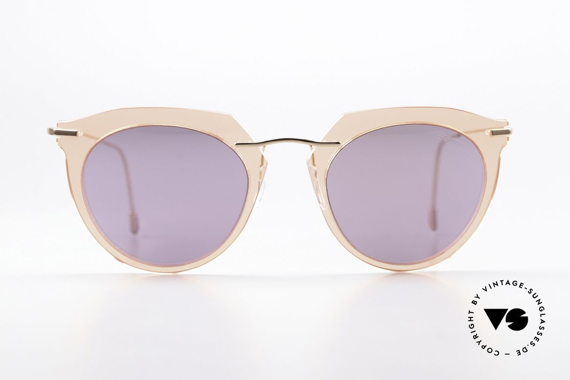 Silhouette 9909 Minimalistische Sonnenbrille, Mod. 9909 in Zusammenarbeit mit Arthur Arbesser, Passend für Damen