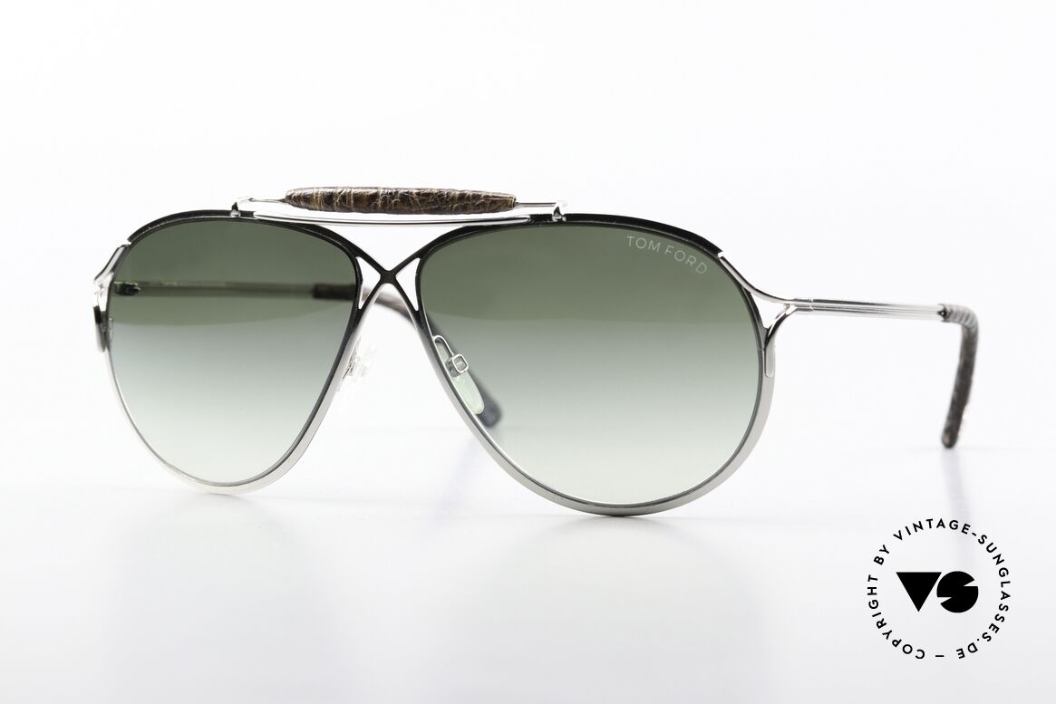 Tom Ford TF302 Alexander Krokodilleder aus Bolivien, Tom Ford TF302 Alexander Sonnenbrille von 2013, Passend für Herren