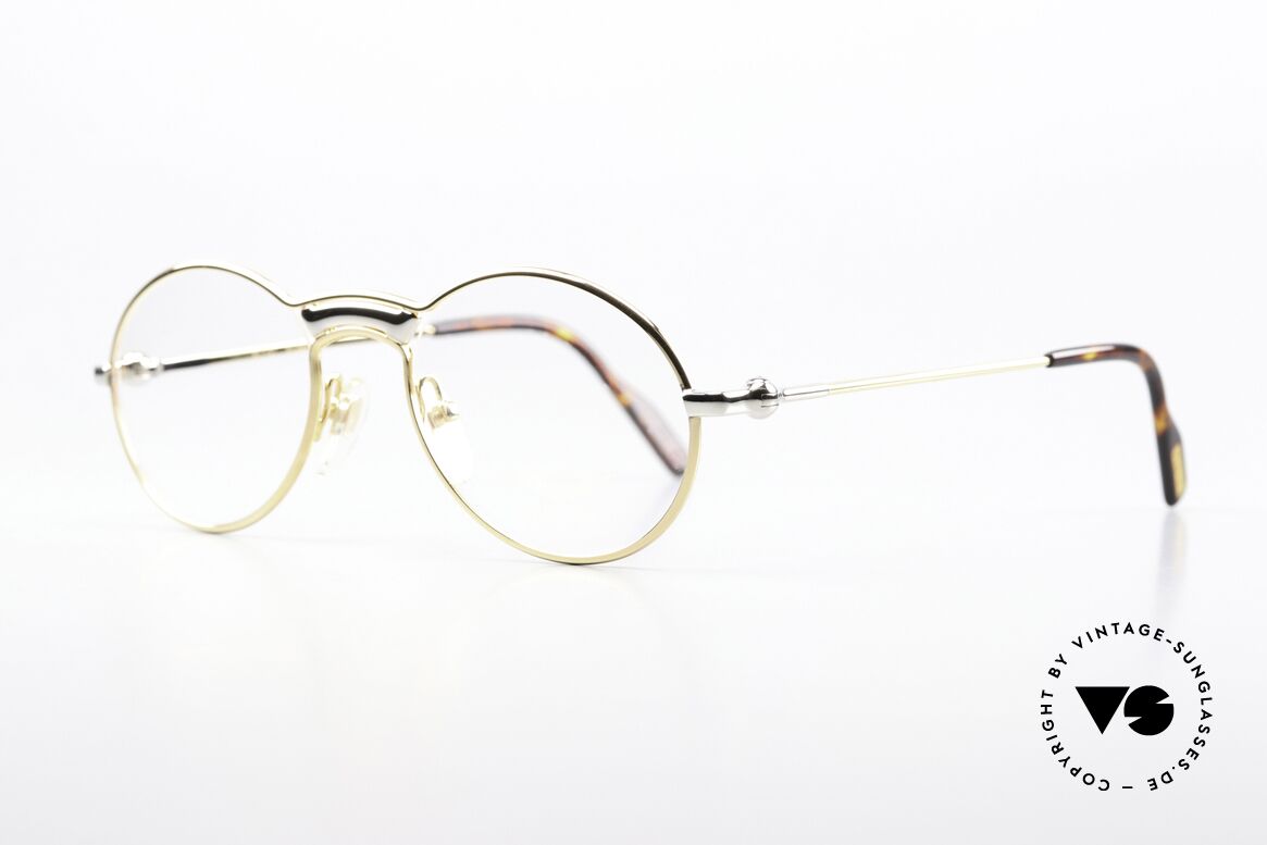 Aston Martin AM01 Ovale Brille in 51mm Größe, eine extrem hochwertige vintage Herren Brillenfassung, Passend für Herren