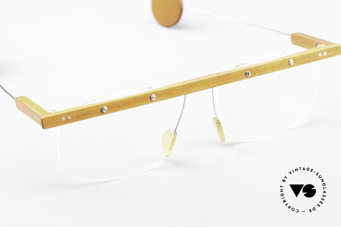 P. Klenk Bauhaus Vintage Brille Bauhaus Stil, echtes UNIKAT: heutzutage gar nicht mehr zu bekommen, Passend für Herren