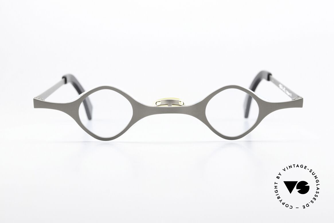Theo Belgium Culte Aussergwöhnliche 90er Brille, tolle LESE-Brille; einfach entzückend & schwungvoll, Passend für Herren und Damen