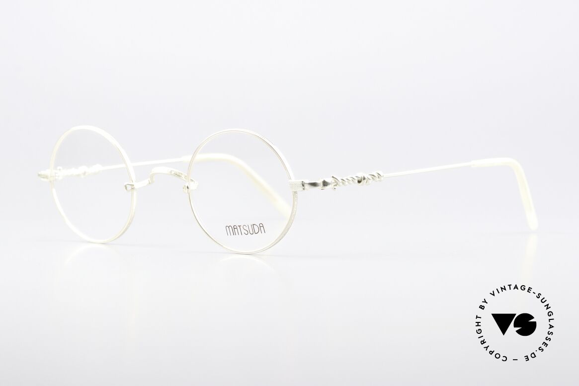 Matsuda 2869 Runde 90er Vintage Brille, unter Kennern längst geschätzt & entsprechend begehrt, Passend für Herren und Damen