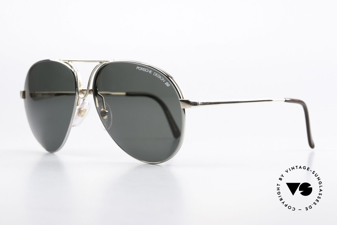 Porsche 5657 Zwei Sonnenbrillen in Einer, somit zwei gleich Sonnenbrillen in einem Rahmen, Passend für Herren
