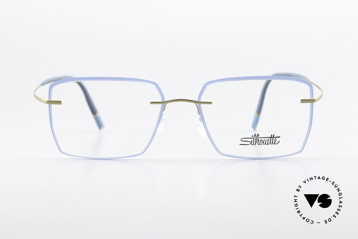 Silhouette 5518 Ozeanblaue Akzente Gold, Silhouette 5518 70 5540 Brille in Größe 54-17, 140, Passend für Damen