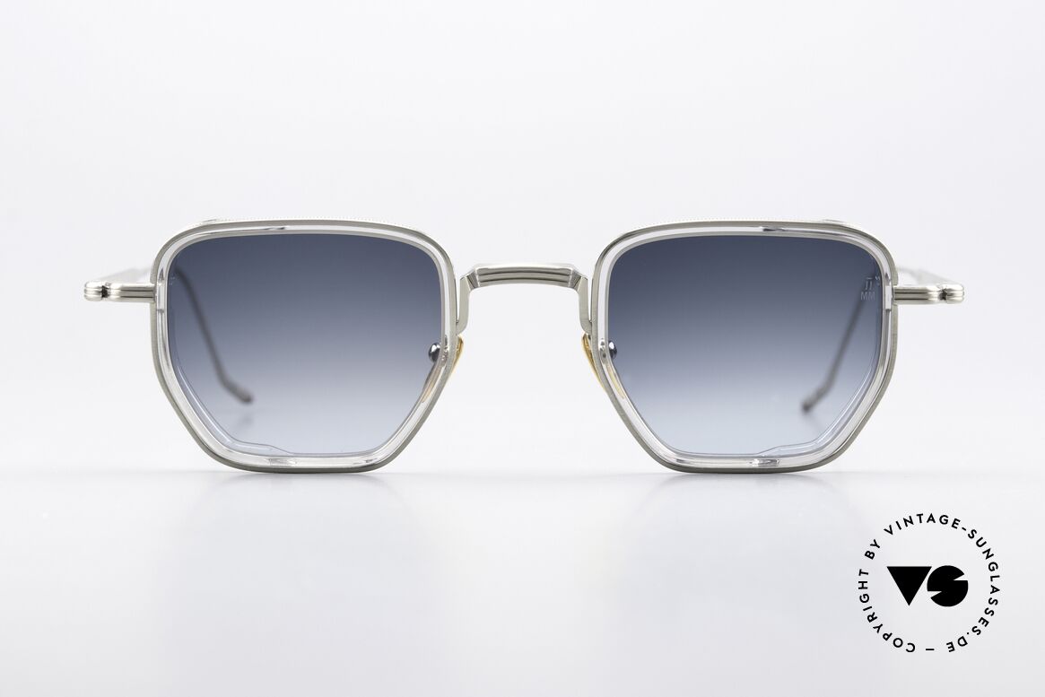 Jacques Marie Mage Atkins Eckige Outlaw Sonnenbrille, Jacques Marie Mage Sonnenbrille, Atkins, col. Frost, Passend für Herren