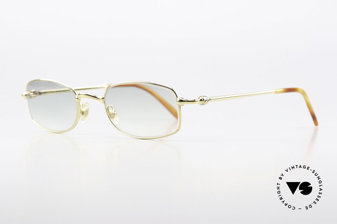 Cartier Sadir 22kt Thin Rim Collection, Name 'Sadir' = ein Stern im nördlichen Sternbild Cygnus, Passend für Herren und Damen