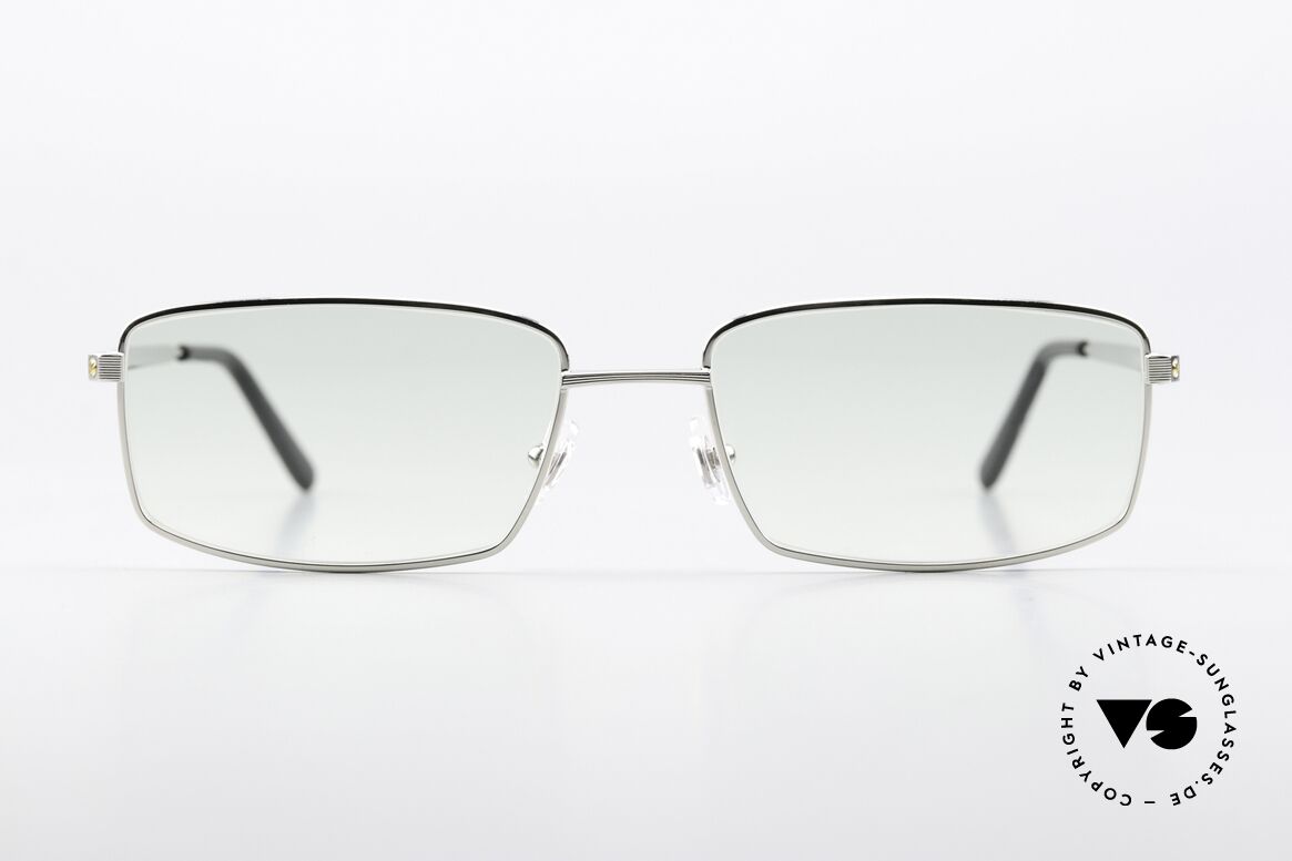 Cartier Santos De Eye00123 Oder Auch Rimmed T-Eye, eckige Herrenbrille, Santos De Cartier EYE00123, Passend für Herren