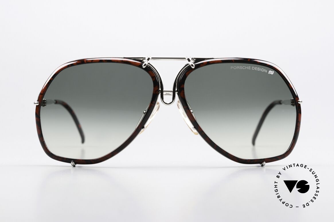 Porsche 5637 Original 80er No Retro Brille, sportliche, originelle PORSCHE CARRERA Sonnenbrille, Passend für Herren