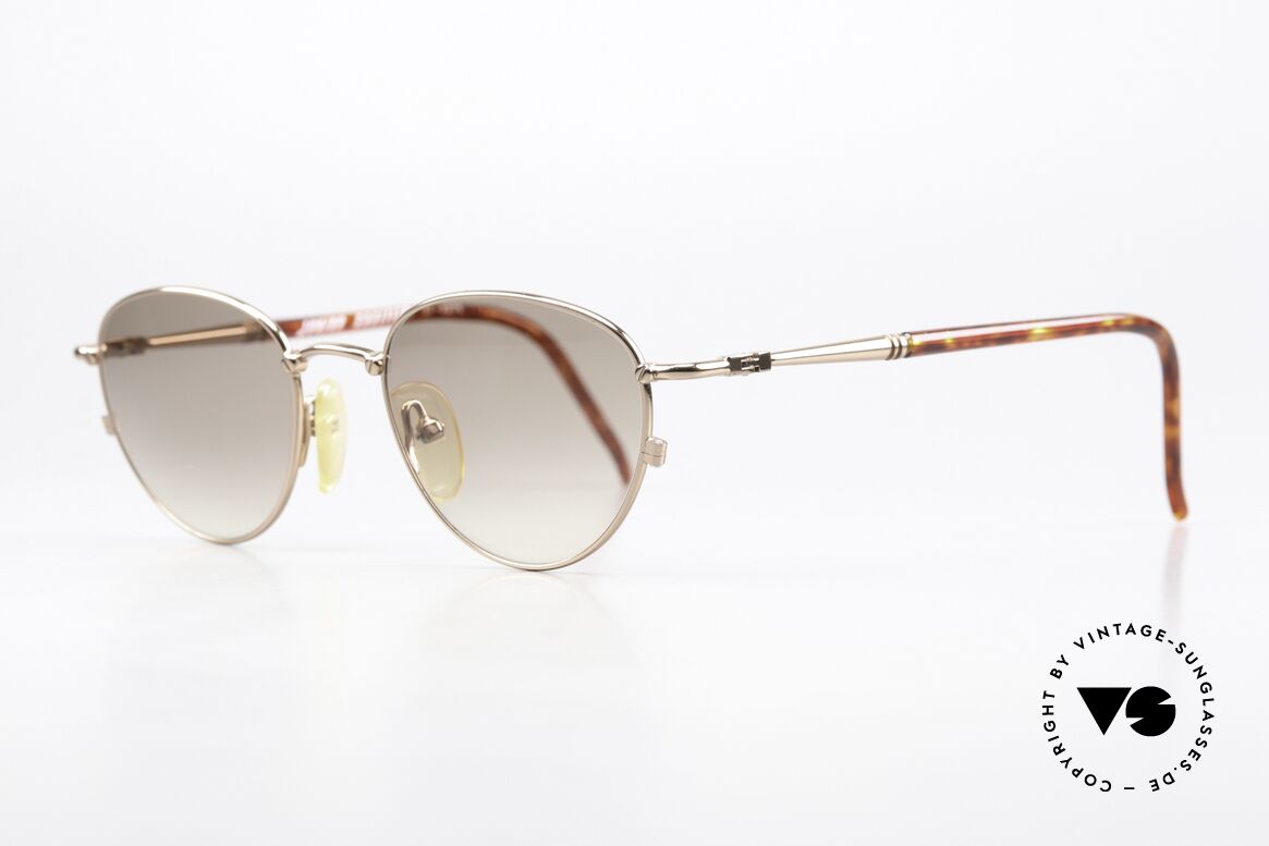 Jean Paul Gaultier 57-2276 90er Vintage Sonnenbrille, dennoch mit subtilen Details (typisch für J.P.G.), Passend für Herren und Damen