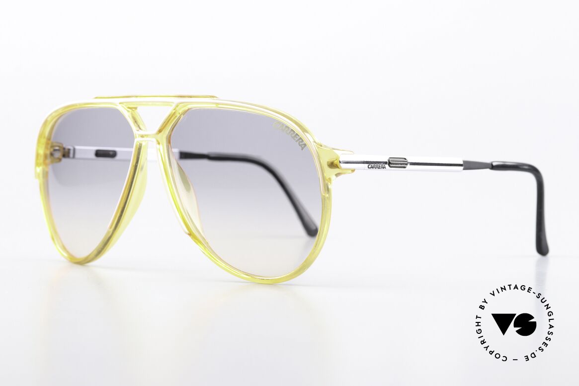 Carrera 5310 Vario Bügel System Brille, variable Bügellänge durch Carrera Vario System, Passend für Herren