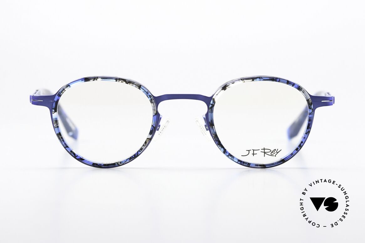 JF Rey JF2677 Vintage Brille Unisex Panto, J.F. Rey Brille, Modell JF2677, color 2222, Gr. 43-24, Passend für Herren und Damen