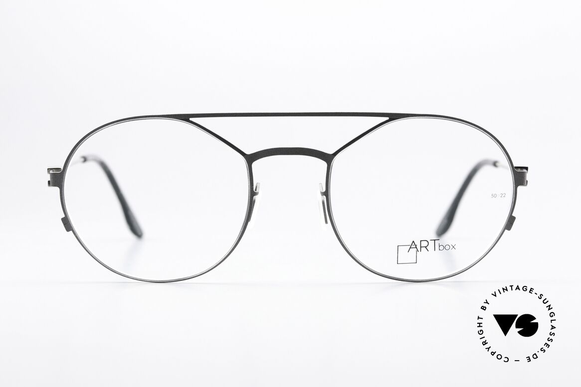 Bajazzo Viva 4 Sehr Technische Brille Unisex, Brillenmode, made in Germany, aus dem Jahr 2019, Passend für Herren und Damen