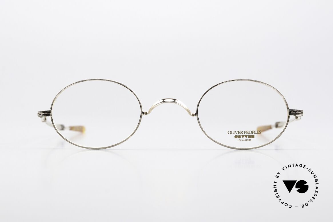 Oliver Peoples OP76G Kleine Brille Made in Japan, vintage Oliver Peoples Brillenfassung der späten 80er, Passend für Herren und Damen