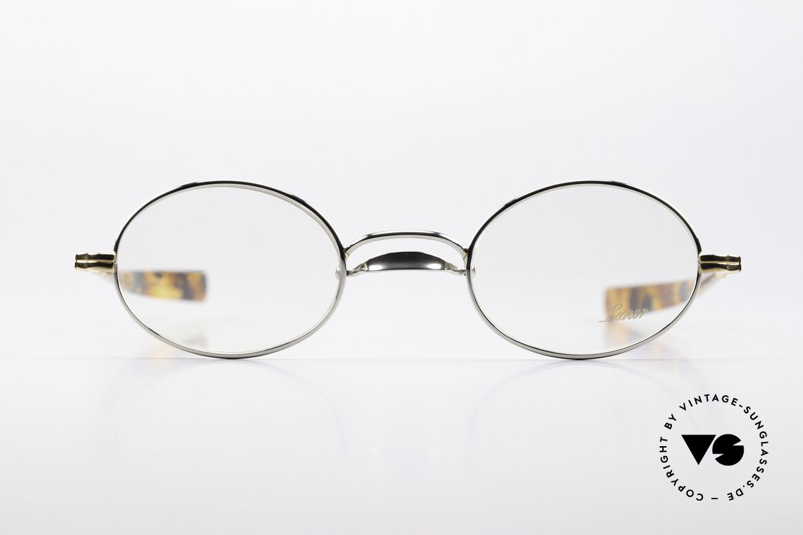 Lunor Swing A 33 Oval Customized Platin Rose Gold, alte VINTAGE LUNOR Brille aus der Swing-"A"-Serie, Passend für Herren und Damen
