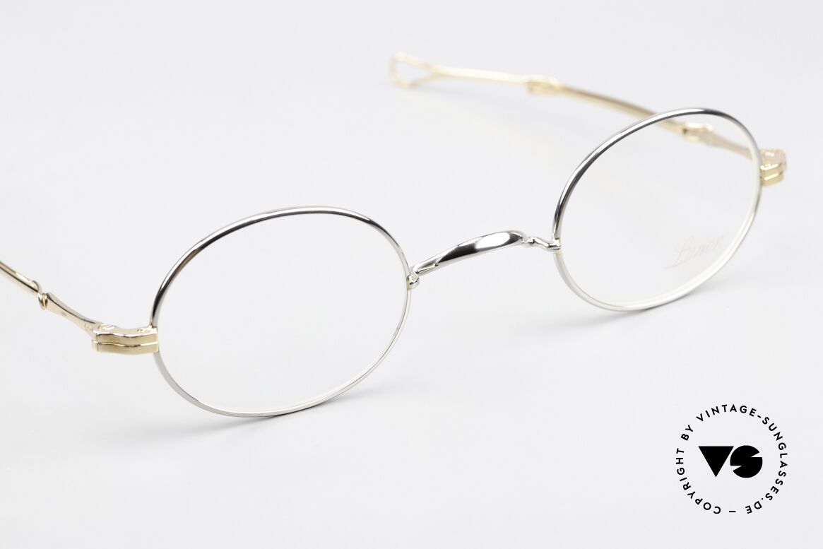 Lunor I 10 Telescopic Platin Plattiert & Rosé Gold, altes, ungetragenes LUNOR Original von circa 1999, Passend für Herren und Damen