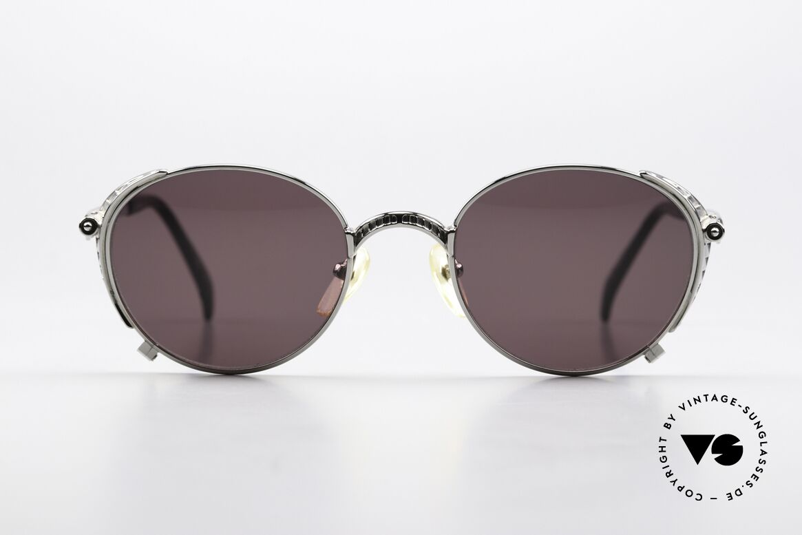 Jean Paul Gaultier 56-4174 Steampunk Sonnenbrille 90er, einzigartige Sonnenbrille von Jean Paul Gaultier, Passend für Herren und Damen