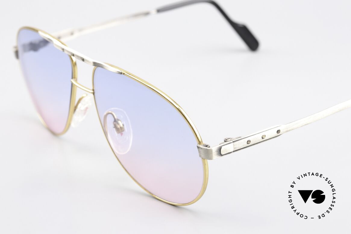 Alpina M1F771 Sonnengläser Babyblau-Pink, mit neuen Sonnengläsern in babyblau-pink Verlauf, Passend für Herren