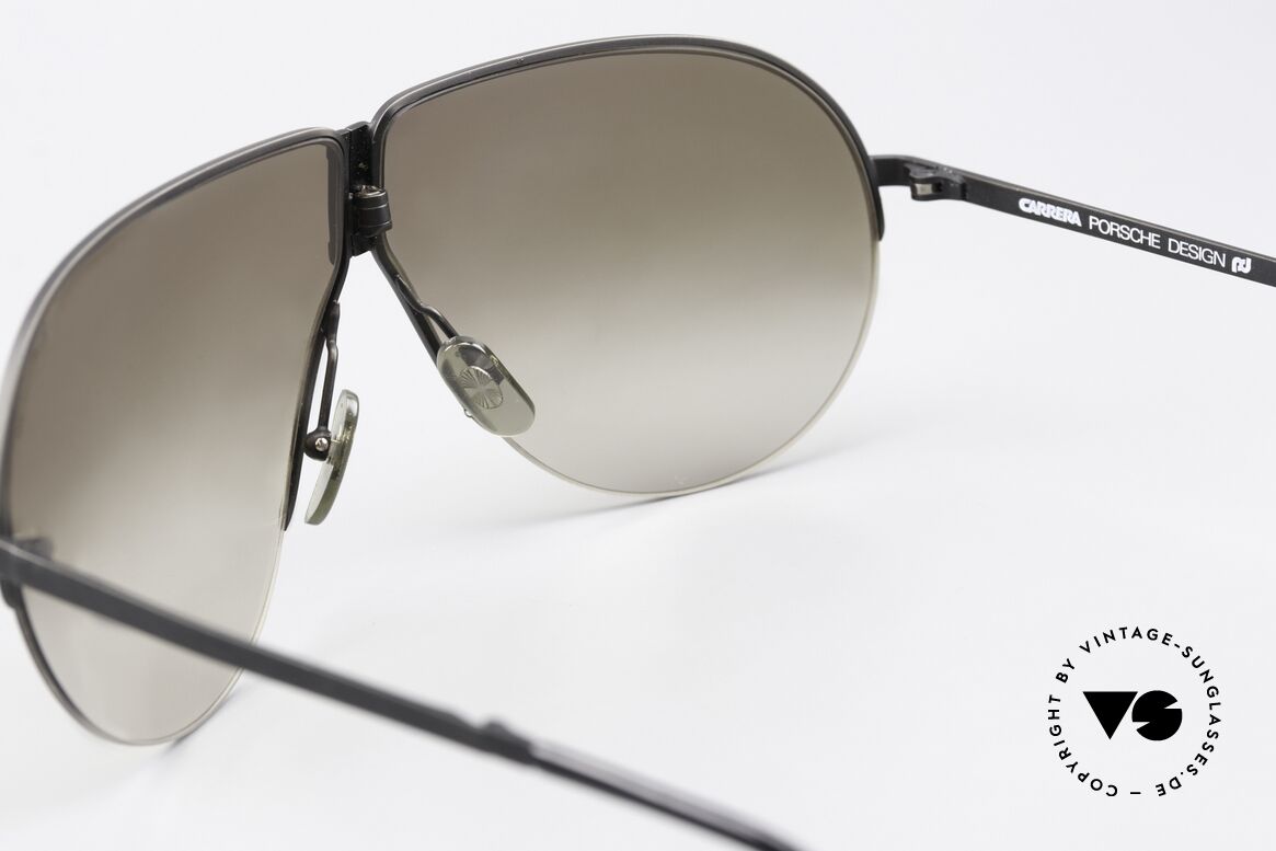Porsche 5628 Geniale 80er Faltsonnenbrille, MINI-Kratzerchen rechtes Glas = auf 369€ reduziert, Passend für Herren