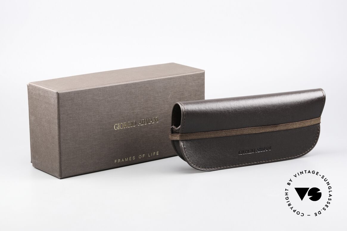 Giorgio Armani 229 43mm Schubert Brille von Armani, ein ungetragenes 1990er Original mit neuem Etui by GA, Passend für Herren und Damen