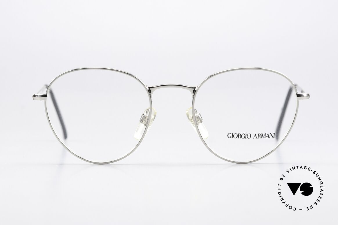 Giorgio Armani 165 Alte Brille Panto 80er 90er, weltbekannte Panto-Form; ein absoluter Klassiker!, Passend für Herren und Damen