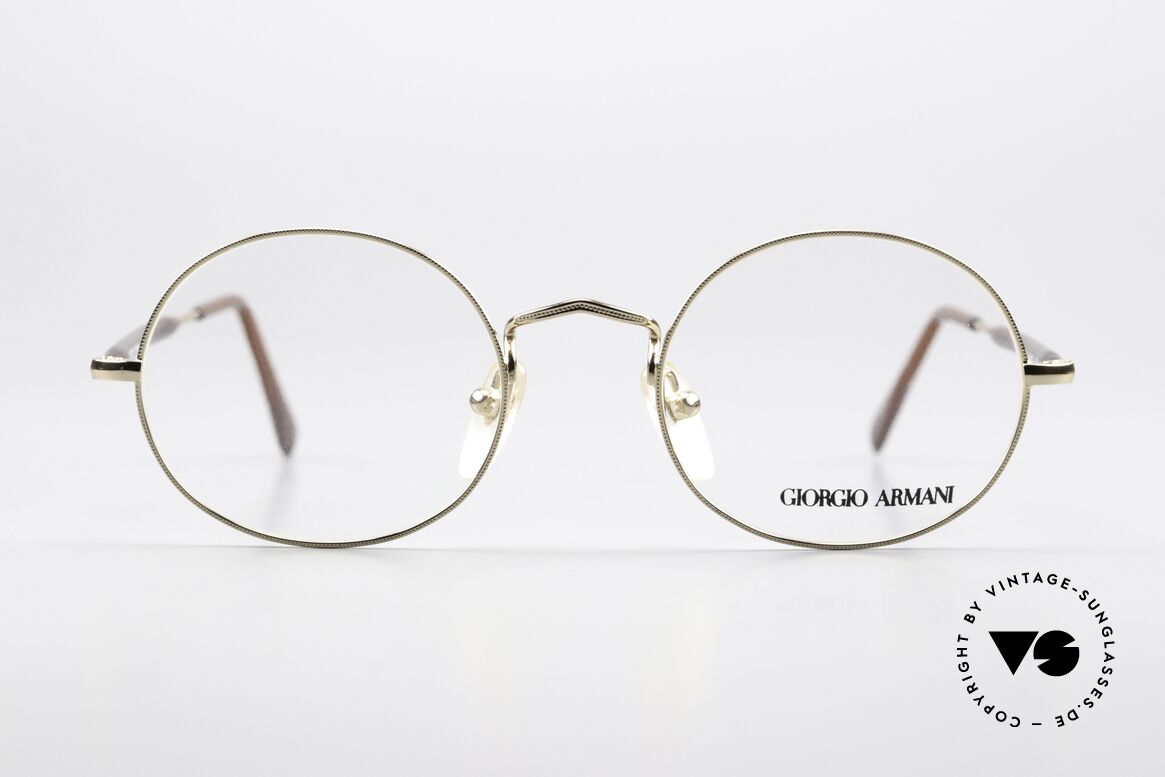 Giorgio Armani 172 Ovale No Retro Brille 90er, klassische, ovale Brillenform, Größe 49-20, 140mm, Passend für Herren und Damen Giorgio Armani 172 Ovale No Retro Brille 90er, klassische, ovale Brillenform, Größe 49-20, 140mm, Passend für Herren und Damen