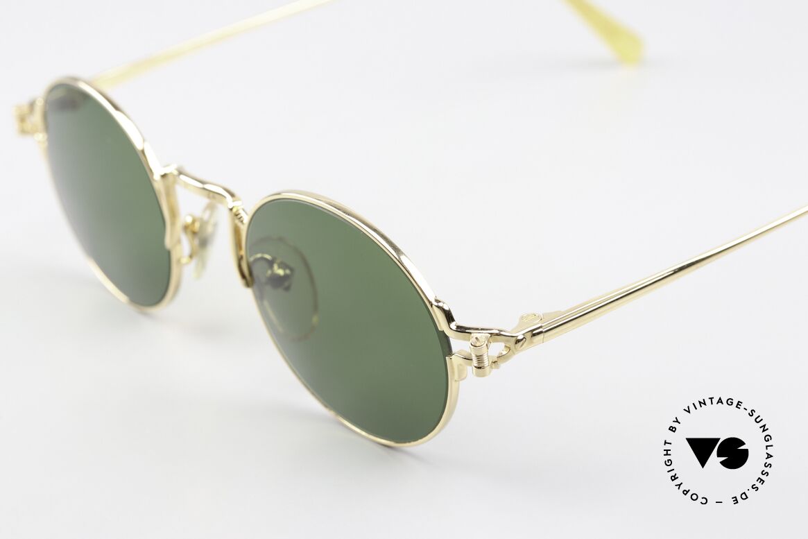 Jean Paul Gaultier 55-3171 Brille 22kt Vergoldet 1996, herausragende Fertigungsqualität (22kt VERGOLDET), Passend für Herren und Damen