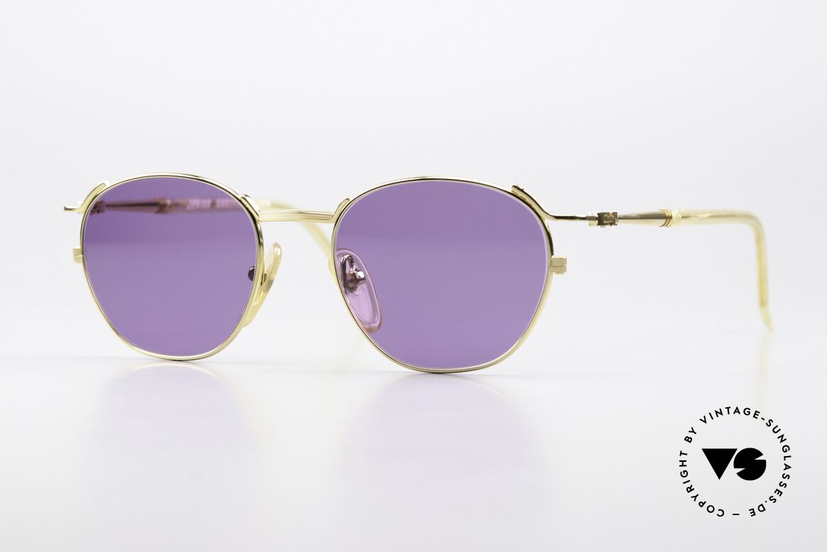 Jean Paul Gaultier 57-2276 Junior Collection Vergoldet, einzigartige Sonnenbrille von Jean Paul Gautier, Passend für Herren und Damen