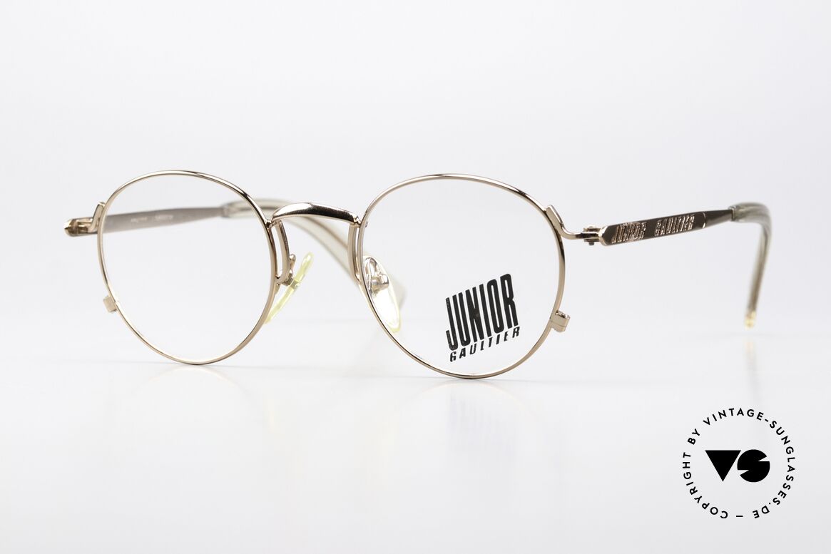 Jean Paul Gaultier 57-1171 True Vintage Brille Von 1995, enorm hochwertige 90er J.P. GAULTER Designerbrille, Passend für Herren und Damen