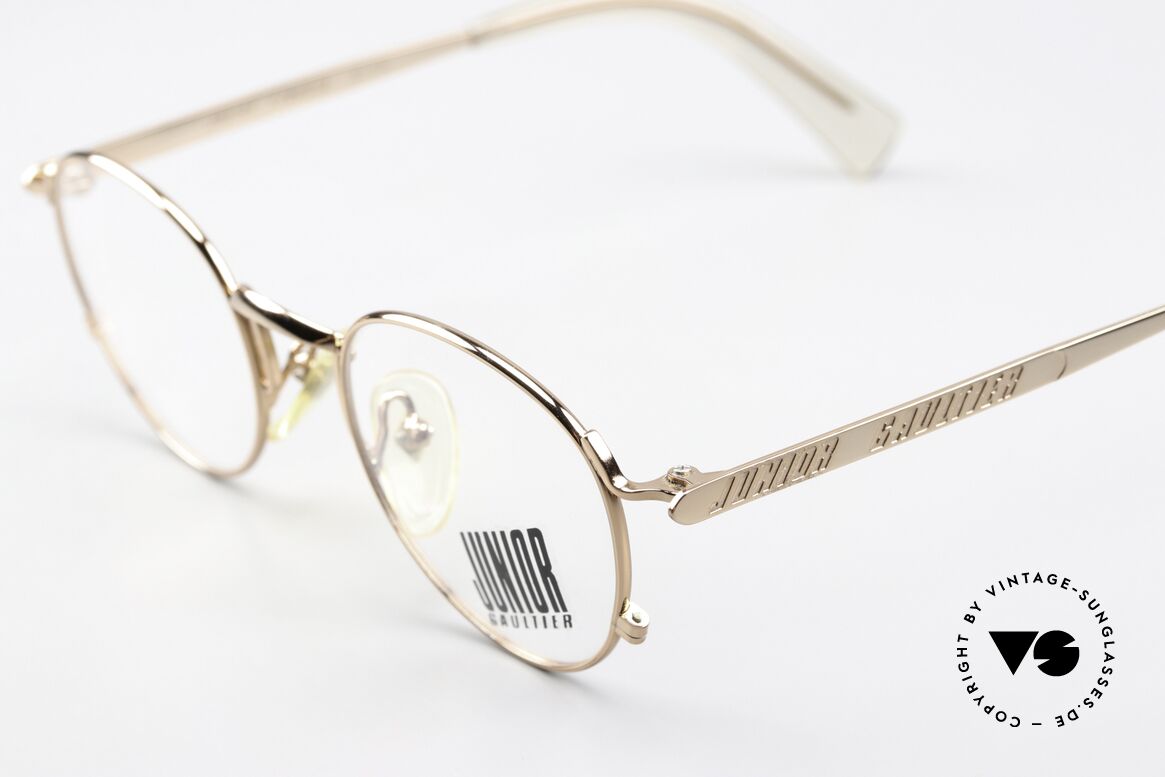 Jean Paul Gaultier 57-1171 True Vintage Brille Von 1995, orig. DEMO-Gläser können beliebig getauscht werden, Passend für Herren und Damen