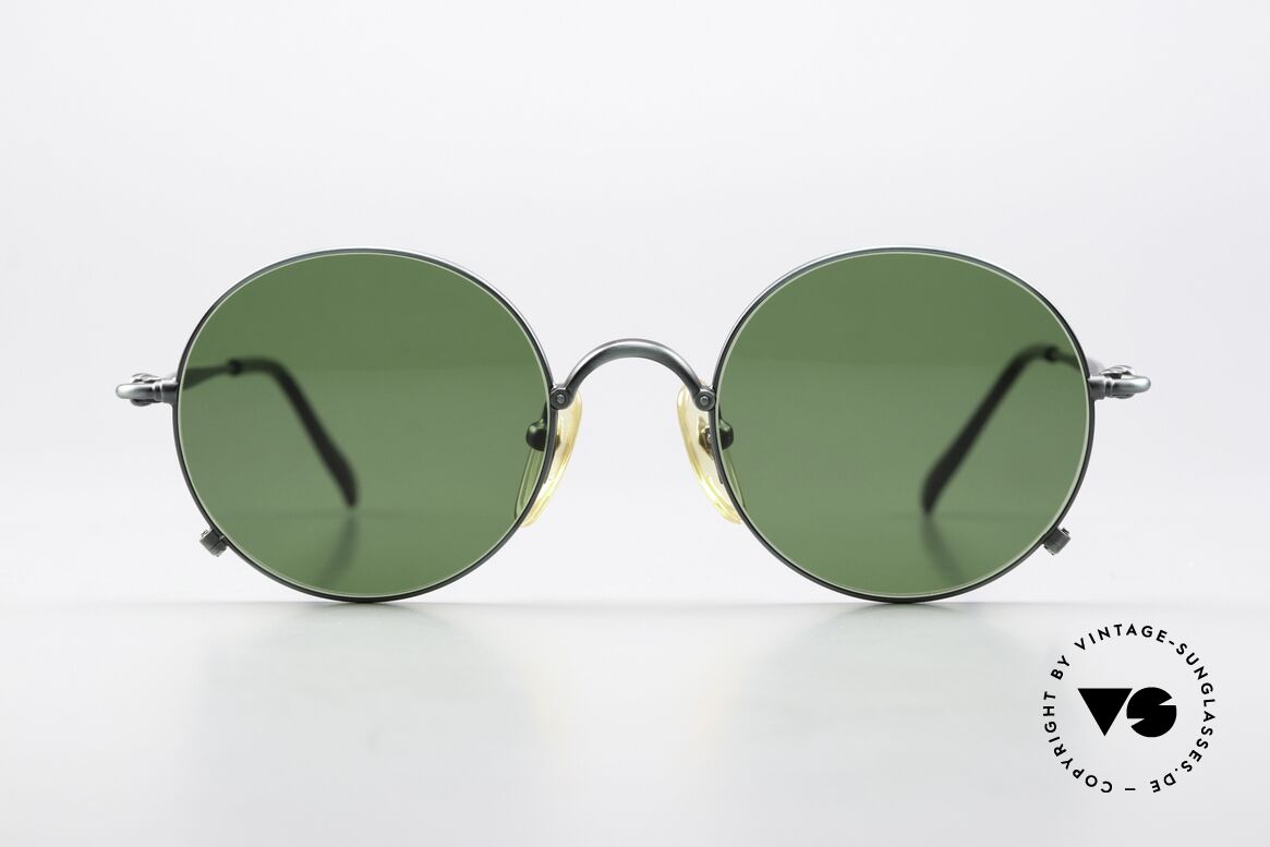 Jean Paul Gaultier 55-1176 Runde Designerbrille 1994, zeitlose Designersonnenbrille von Jean Paul Gaultier, Passend für Herren und Damen